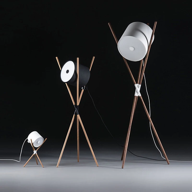 

Напольные лампы в стиле арт-деко, три деревянных палочки, стоячая лампа, белая лампа для столовой, спальни