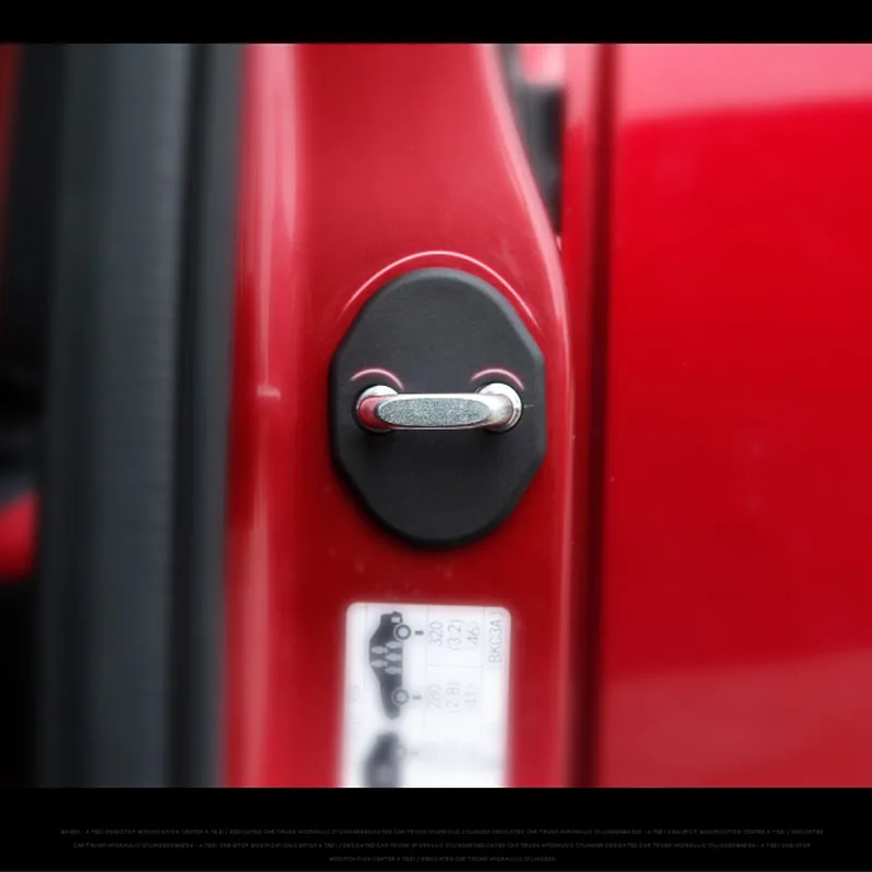 

Car Door lock Protective Cover 4PCS Decoration Interior Modification For Mazda CX-5 CX5 2017 2018 2019 2020 Car Accessories