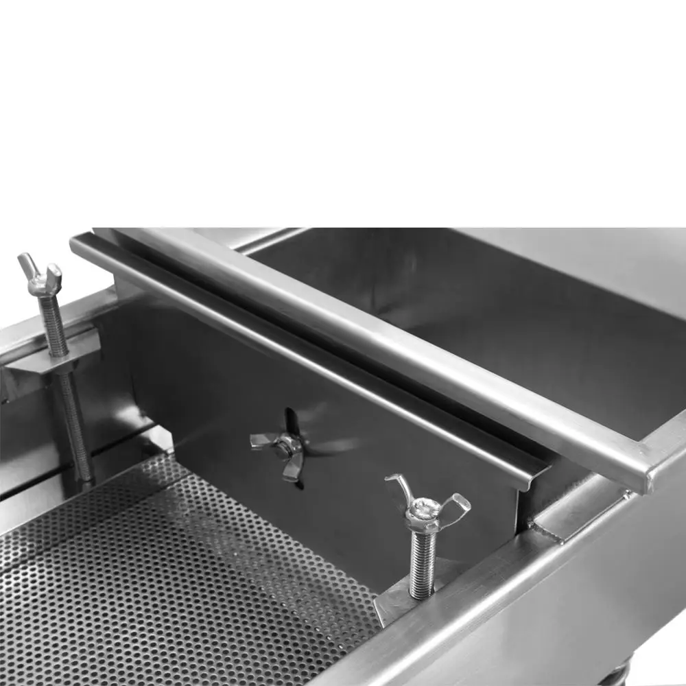 110 В 6 Сетка пищевое вибрационное сито машина шейкер скринер палуба для удаления