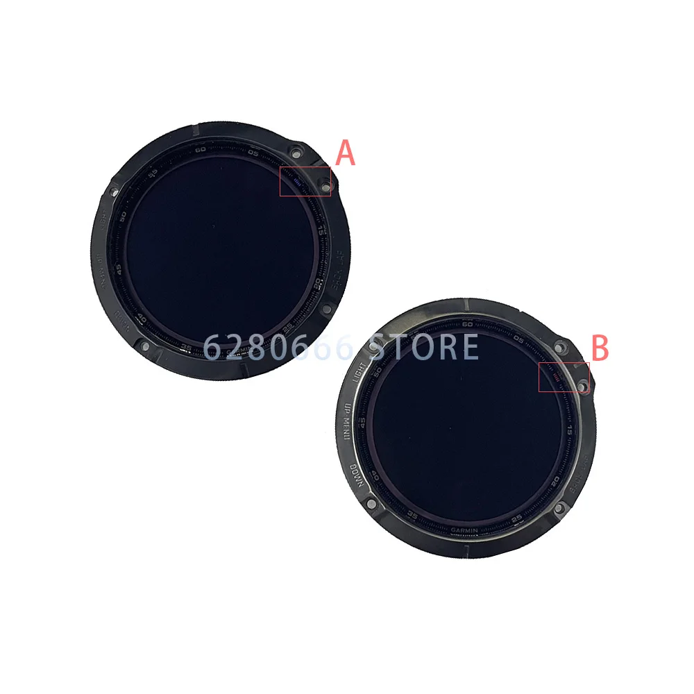 

Силовое стекло 47 мм, ЖК-экран для GARMIN Fenix 6 Pro Solar, 1,3 дюймовый ЖК-дисплей, экран, передняя крышка, запчасти для умных часов