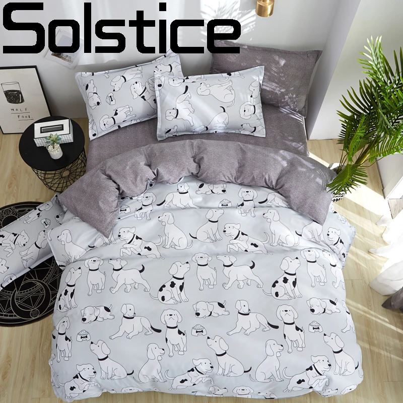 Комплект постельного белья Solstice домашний текстиль с пододеяльником и наволочкой