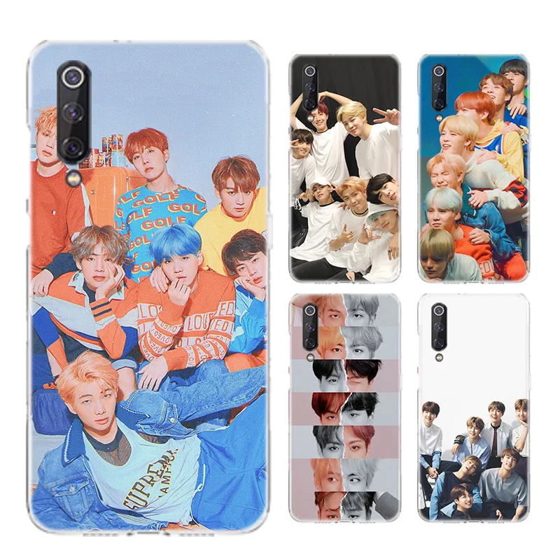 

Bangtan KPOP Boys Silicone Shell Phone Case For Xiaomi Note 10 9 8 lite A3 5X 6X CC9 CC9E 9SE 8SE 9T F1 Bags Cover