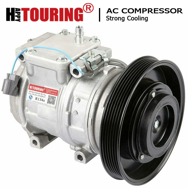 10PA17C AC COMPRESSOR for Honda Accord 94-97 Acura CL 471-1198 65621010 4711198 38810P1E003 38810P1E999 38810P45G02 4711190 | Автомобили и