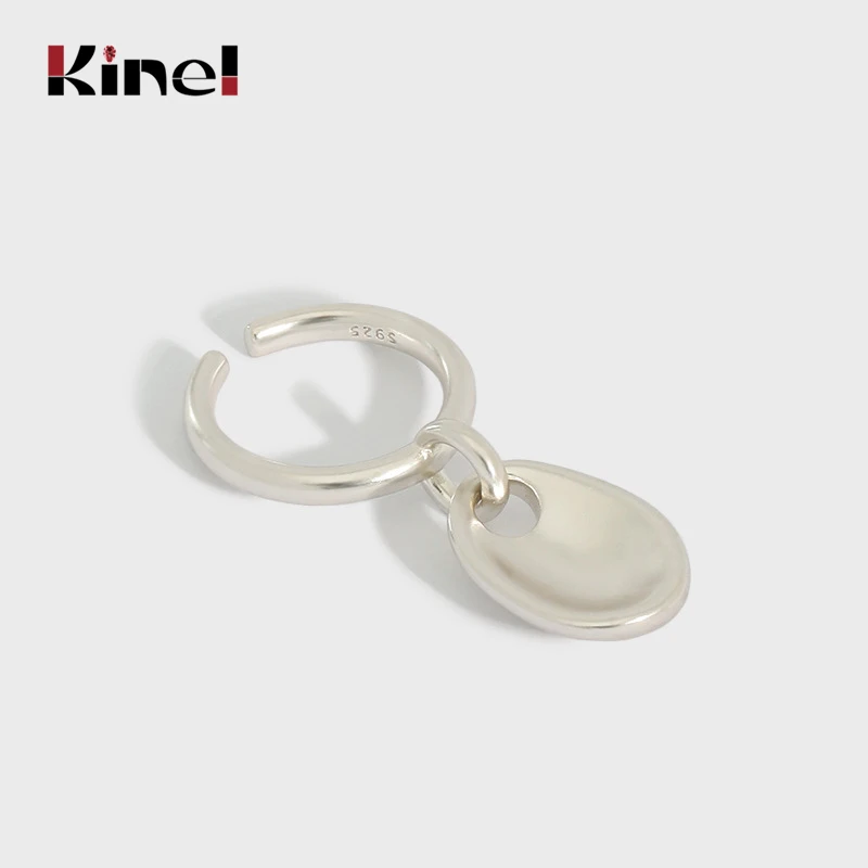 

Kinel INS модные серебряные 925 пробы ювелирные изделия для вечеринок кольца для женщин винтажные Геометрические Ручной работы панк хип-хоп пода...