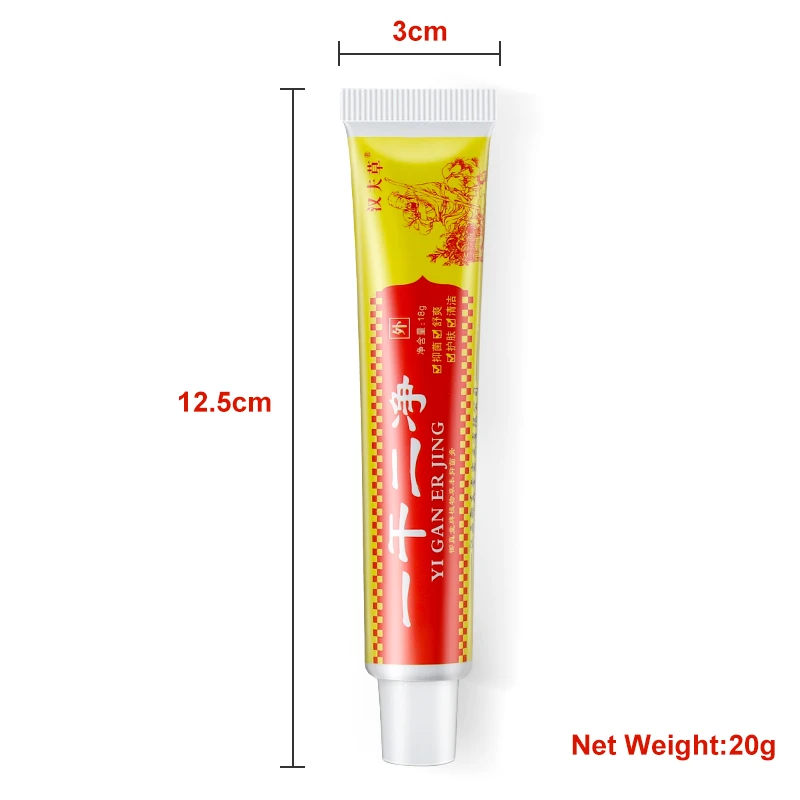 

1Pcs Chinese Natural Psoriasi Eczma Cream Skin Antipruritic Ointment for Dermatitis Psoriasis Eczema Beriberi Herbal Ointment