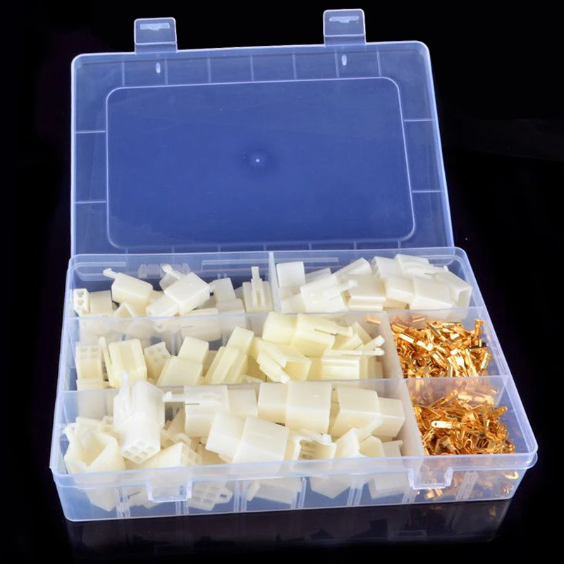 380 шт. Автомобильный Электрический Комплект разъемов для проводов 2 8-2/3/4/6 с