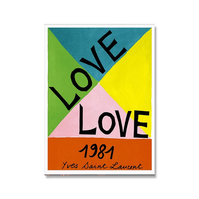 

Настенный постер "Love", скандинавский стиль