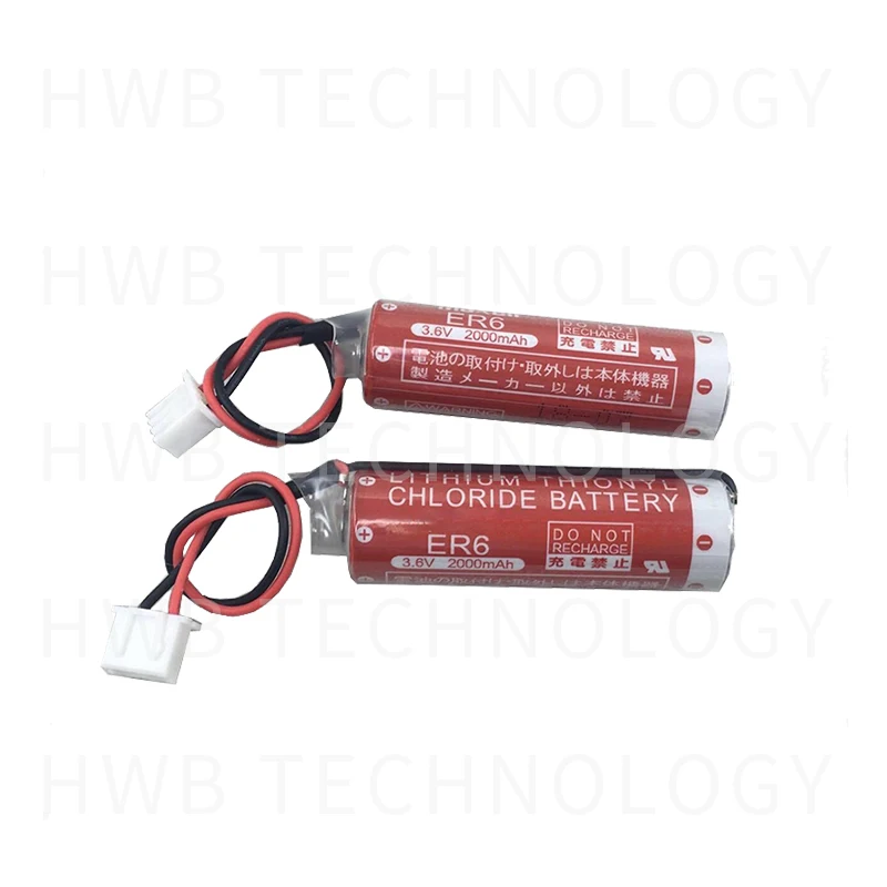 Оригинальные новые батарейки MAXELL AA 14500 ER6C 3 6 V литиевая батарея PLC с вилкой 5