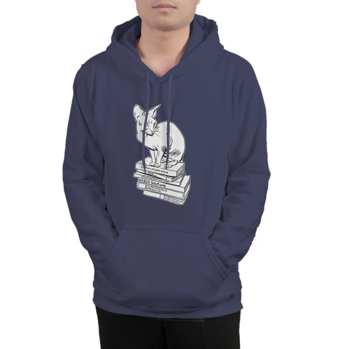 

Men's Hoodie Marxist CatCustom Cotton Funny Punk Top quality Sweatshirt 37203