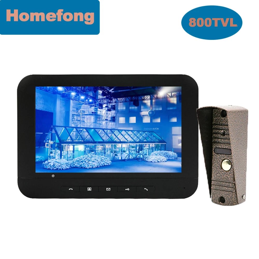 Dragonsview 7 дюймов видеодомофон дверной звонок камера комплект система