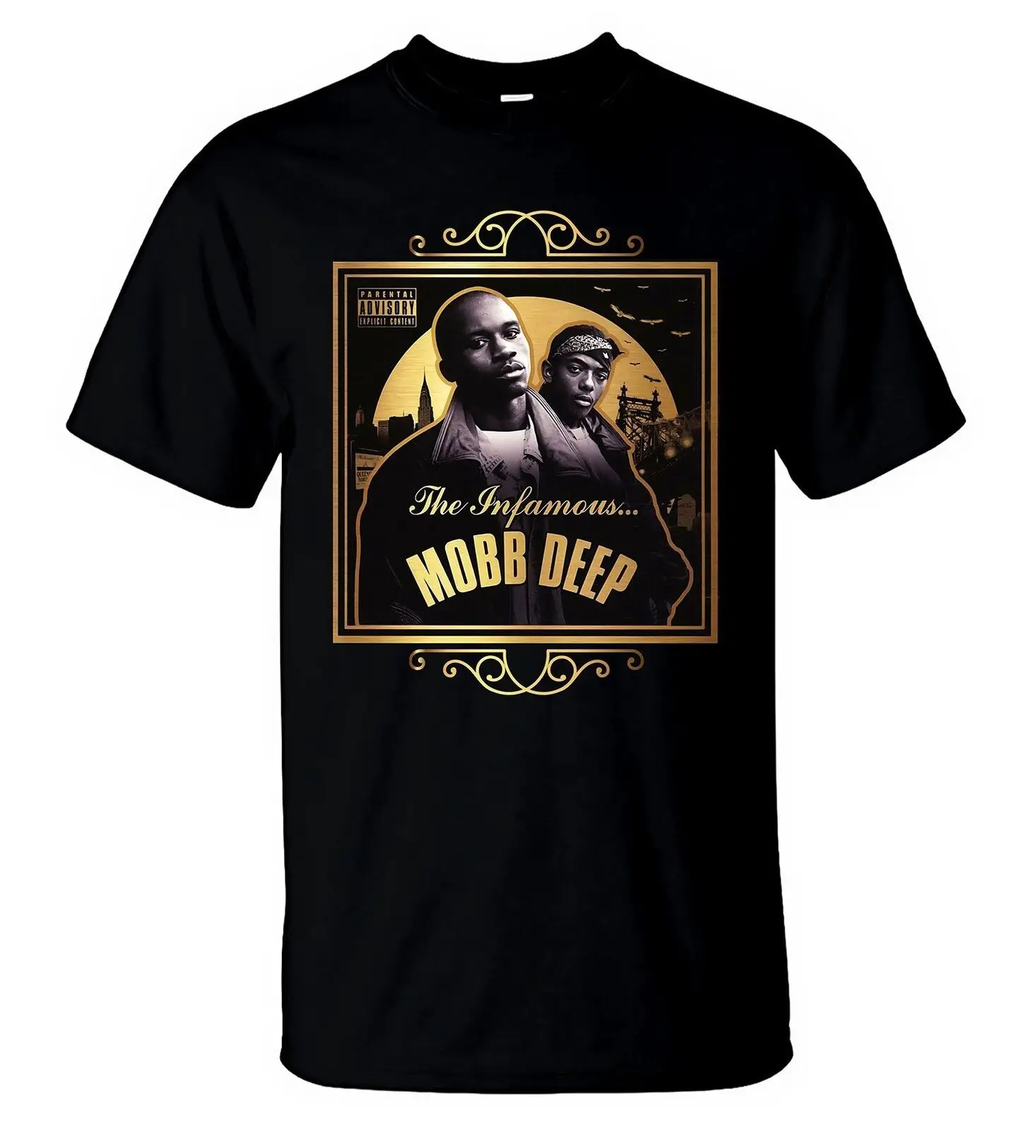 Mobb Deep футболка хорошо известное изображение альбом Американский в стиле хип-хоп