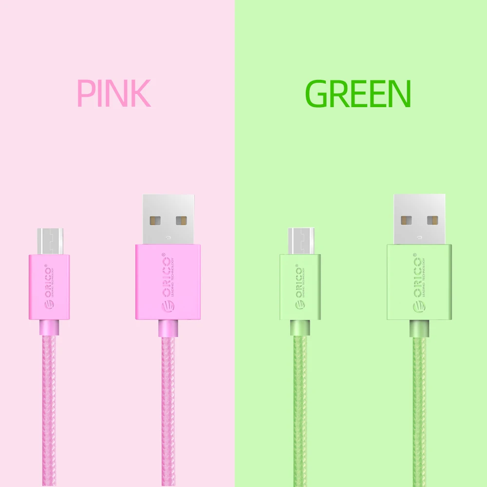 

Orico Micro USB Fast Charging Data Cable Support Max 2A for Samsung Huawei Xiaomi LG Tablet Andriod Microusb Mobile Phone Cables