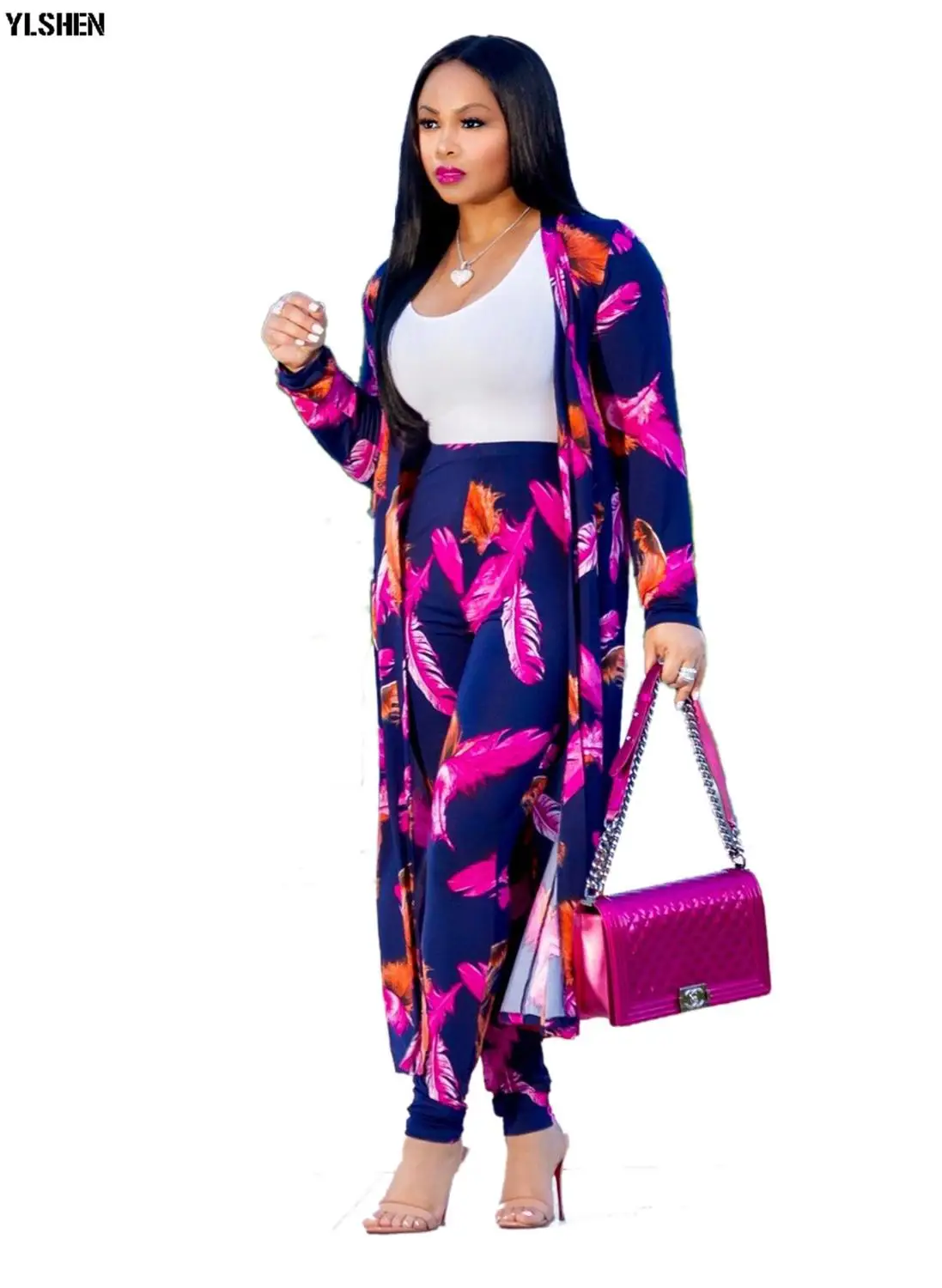 Style2 Navy blue Комплект из двух предметов с рисунком комплект из обуви в африканском стиле платья для Для женщин в африканском стиле размера плюс одежда Анкара длинное платье костюм халат Bazin африканского Femme - Цвет: Style2 Navy blue