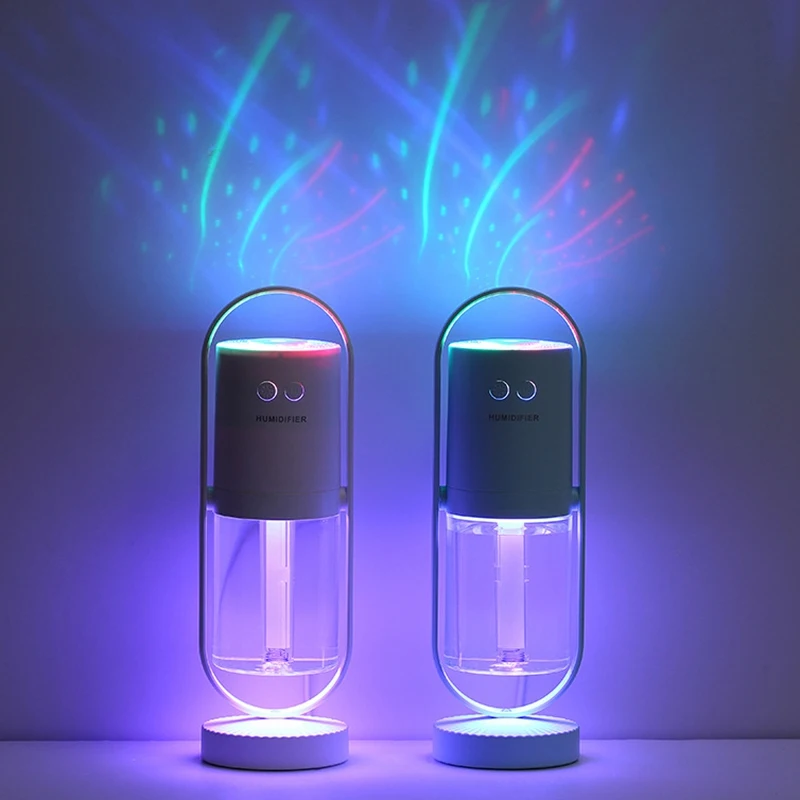 Ультразвуковой увлажнитель воздуха вращающийся на 360 градусов USB аромадиффузор