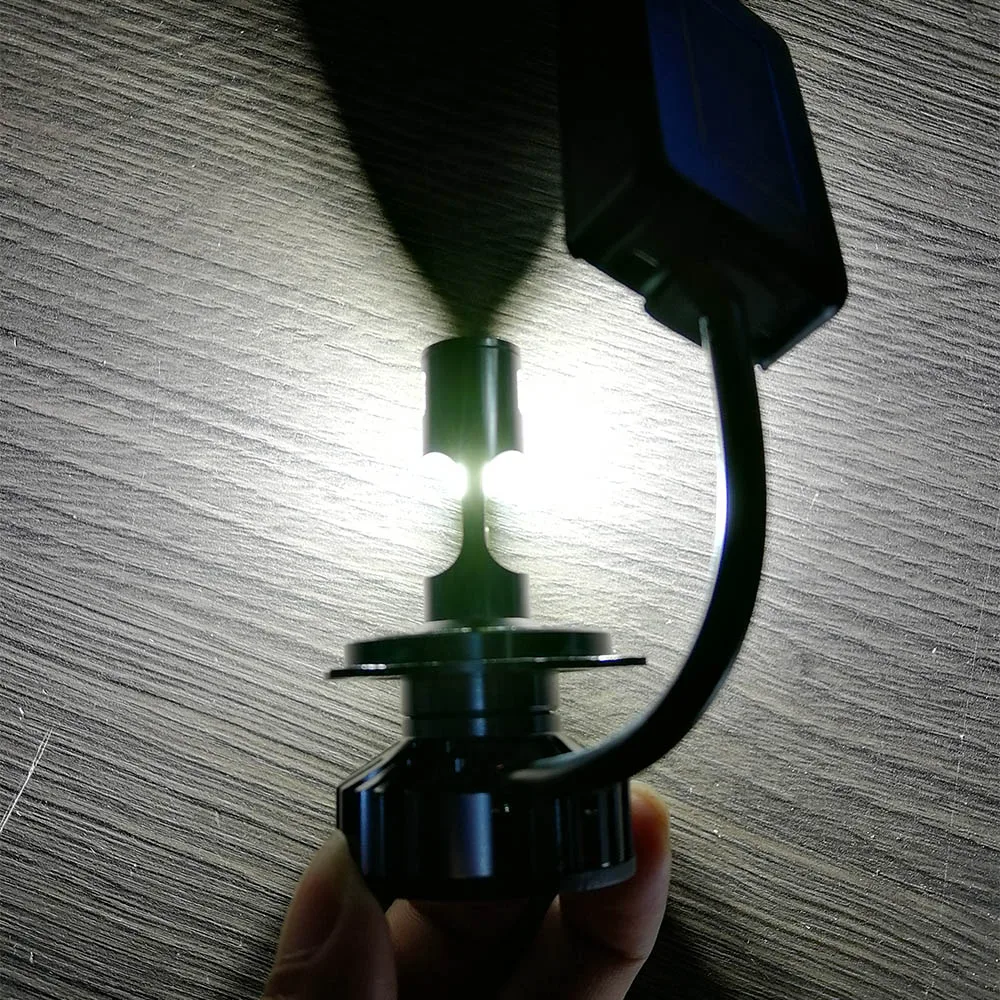 Zdatt автомобильные светодиодные фары H1 HB3 HB4 H11 H4 H7 led лампы Canbus 6000K 80W Turbo 12V 16000LM 9005 9006