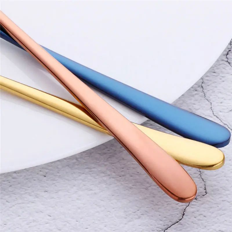 Корейская вилка для фруктов и пирожных из нержавеющей стали столовая посуда