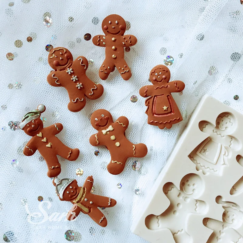 Рождественские пряники помадка форма пряник для печенья конфеты шоколад