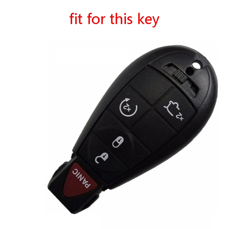 Силиконовый чехол для автомобильного ключа Dodge Challenger путешествие Chrysler зарядное