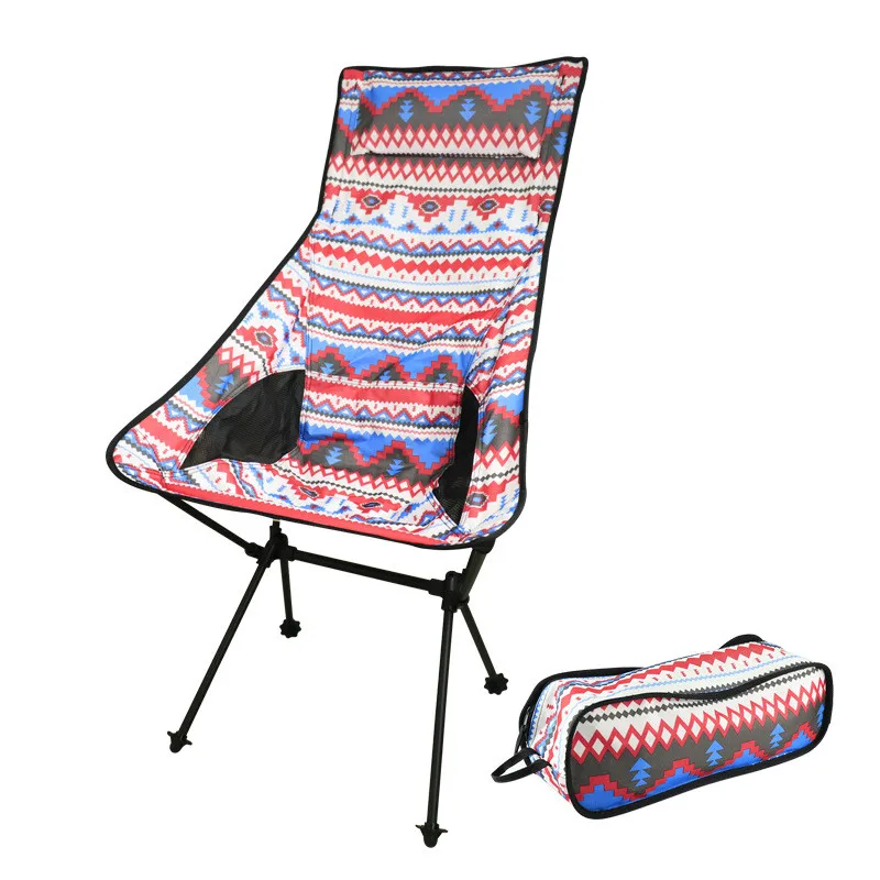 저렴한 경량 낚시 캠핑 바베큐 의자 야외 문 의자 휴대용 접는 확장 하이킹 좌석 정원 초경량 캠핑 기어