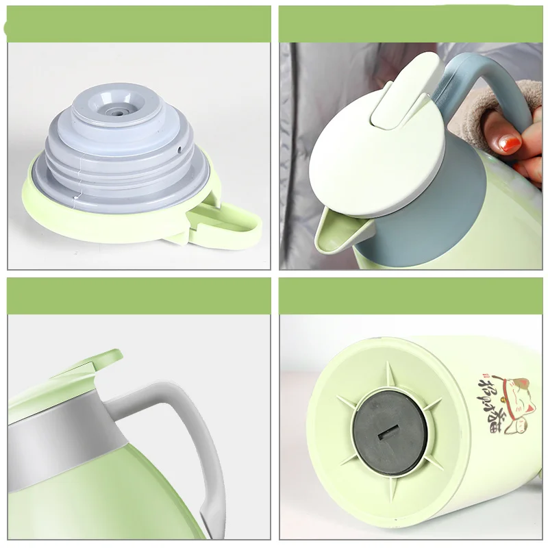 Изоляционный горшок бытовой термос большой емкости со стеклянной подкладкой для