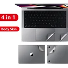 Наклейка на корпус для MacBook new Pro 14 16 дюймов 2021 A2442 A2485 Air 13,3 дюйма A2337 A2338, полная защита ладоней и Защитная панель