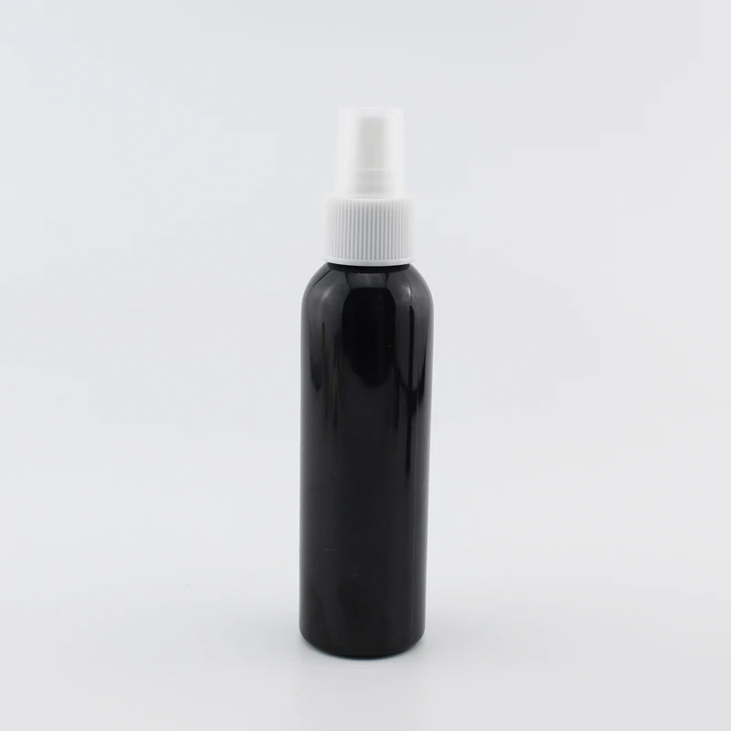 Black Bottle White 120 мл X 40 черный распылитель воды пустой пластиковый косметический флакон, 120cc флакон духов - Цвет: Black Bottle White