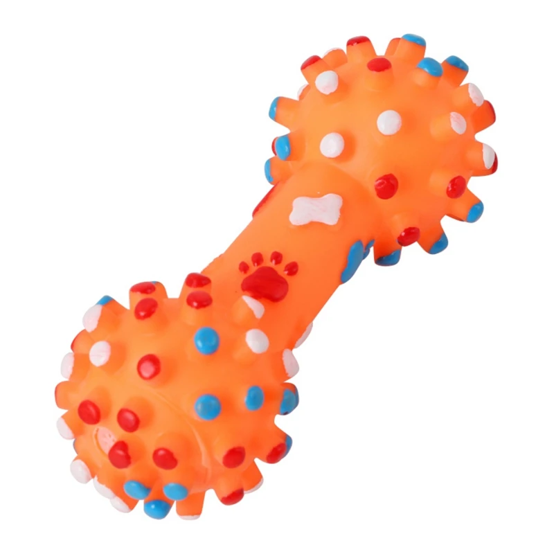 

1Pcs Pet PVC Colorful Chew Toys for Cleaning Teeth Dog Durable Molar Toy for Solving Boredom Playing Training Pet Toy Supplies