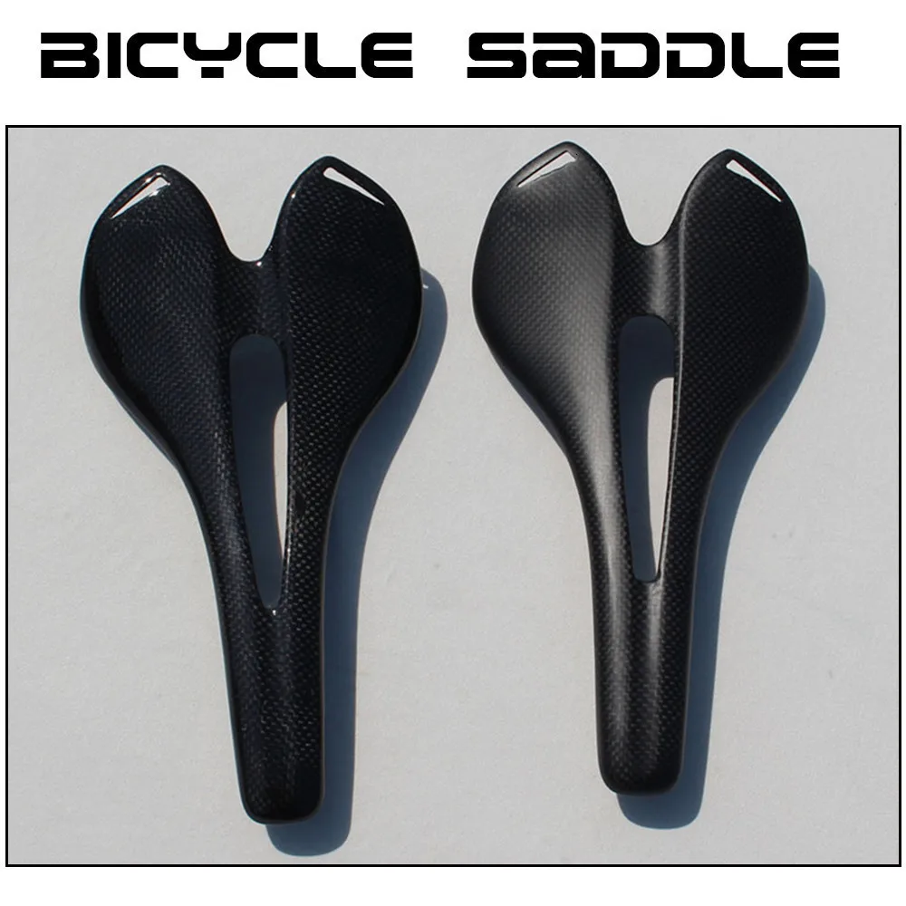 Сиденье Велосипедное из углеродного волокна 105 г 3K глянцевое или матовое|Седло