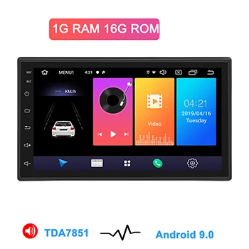 Android 9.0 Navivox " Радио gps 2 DIN в автомобиль плеер Android 8,1 GO Универсальный радио gps Навигация Аудио плеер для Nissan Toyota hyundai Polo - Цвет: Android 9.0