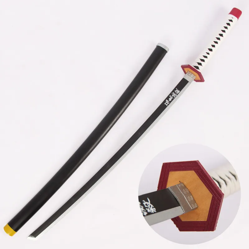

Tomioka Giyuu Cosplay Sword Demon Slayer Kimetsu No Yaiba Cosplay Prop Weapons Wooden Sword Katana for Halloween Christmas Event