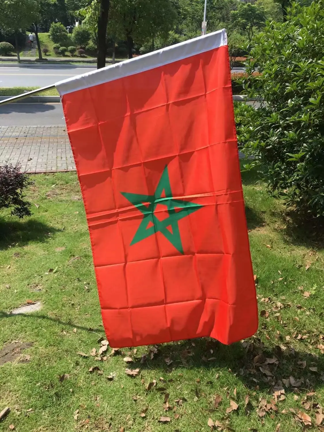Бесплатная доставка флаги Марокко 90*150 см флаг из полиэстера подвесной для