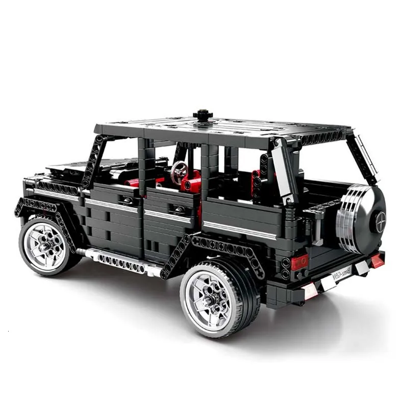 Электромотор RC 20100 MOC 2425 SUV G500 AWD универсал автомобиль наборы для строительных