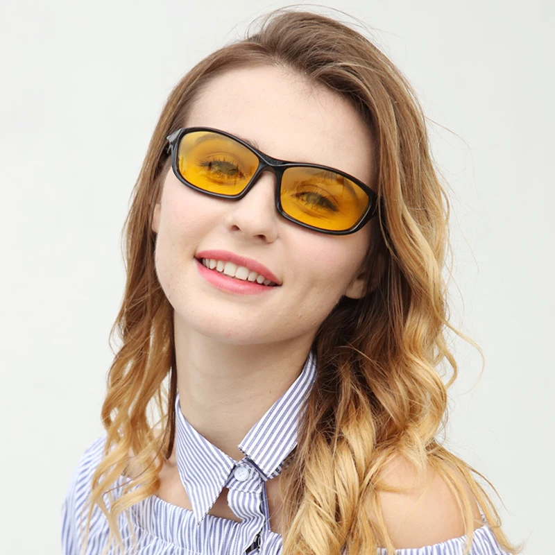 Мужские поляризованные солнцезащитные очки с чехлом для вождения и