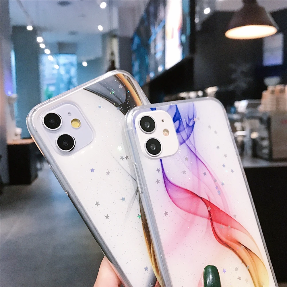 Чехол для VIVO Y11 Y12 Y15 Y17 2019 цветной мягкий чехол со звездами U10 U3X Y19 Y93 Y91C Y91I Y95 Y91 V17 NEO S1