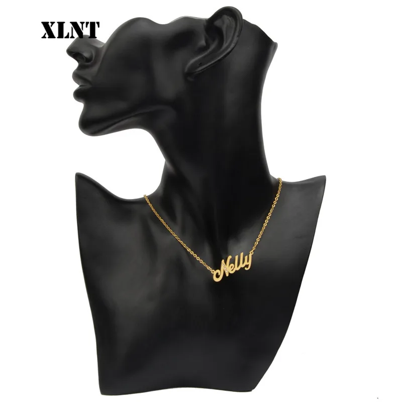 XLNT Nelly ожерелье с именем для маленьких девочек персонализированные именные