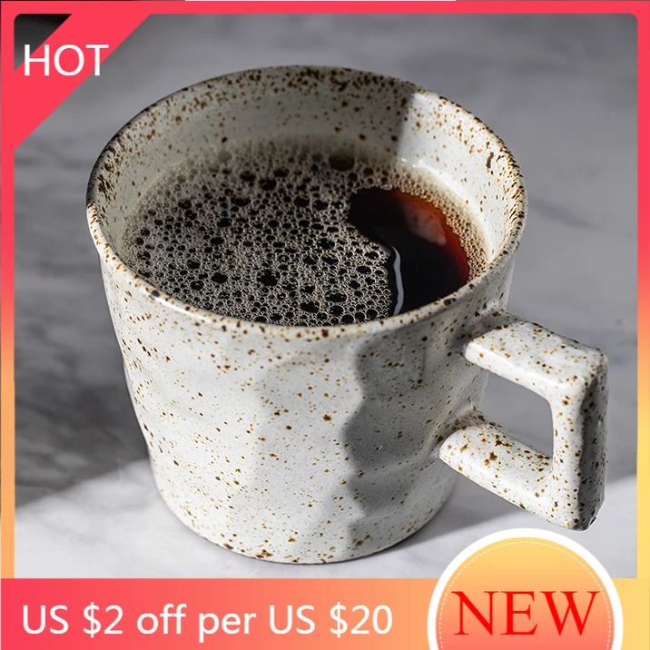 

Breakfast Nordic Ceramic Vintage Coffee Mug Reusable Bubble Tea Cup Personalized Gift Copo Termico Creative Coffee Cups AA50MK