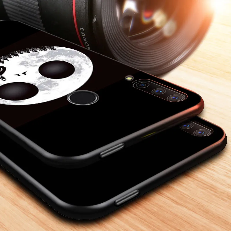 

Silicone Cover Black I'M FINE For Huawei Honor 10i 9X 8X 10 9 Lite 8 8A 7A 7C 7S Pro Bright Glossy Phone Case