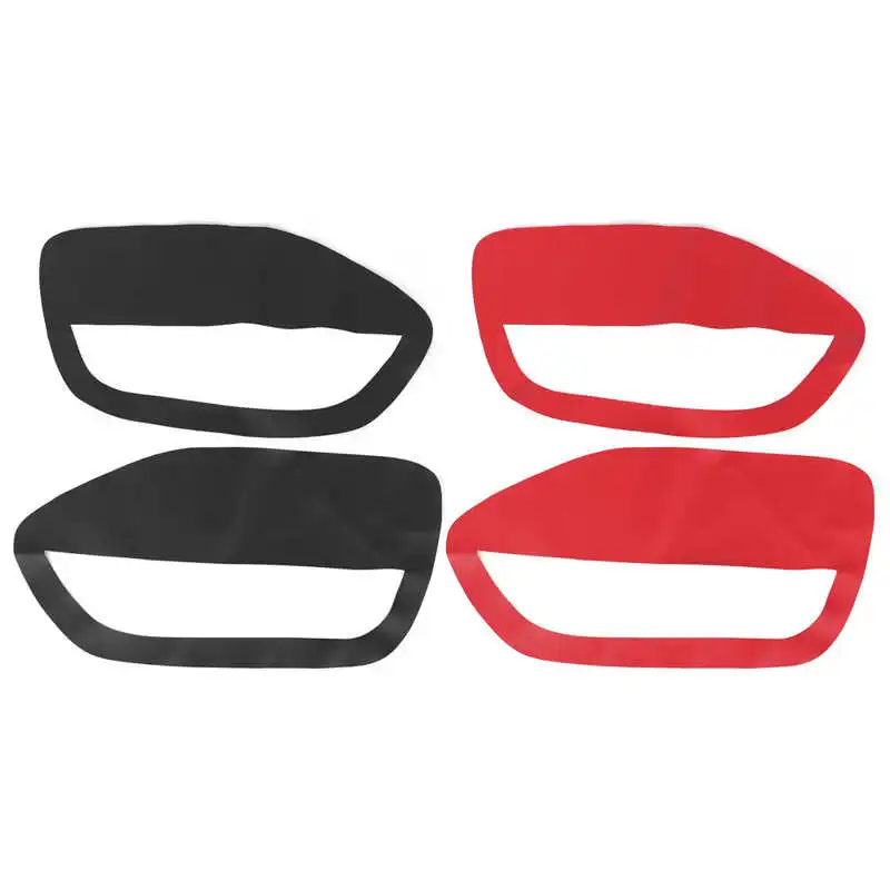 2 шт. кожаные вставки для панели автомобильной двери Синтетический Чехол Для Ford