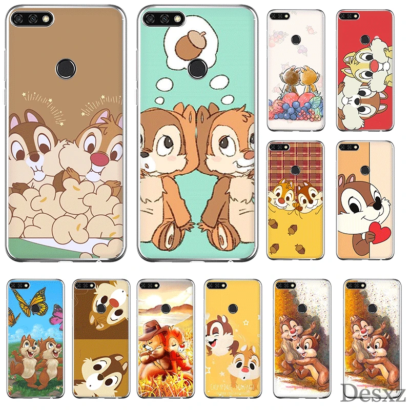 Мобильный телефон чехол для Huawei P30 P20 P10 P8 P9 Lite Pro P Smart Z Plus из ТПУ с мультяшным чипом n