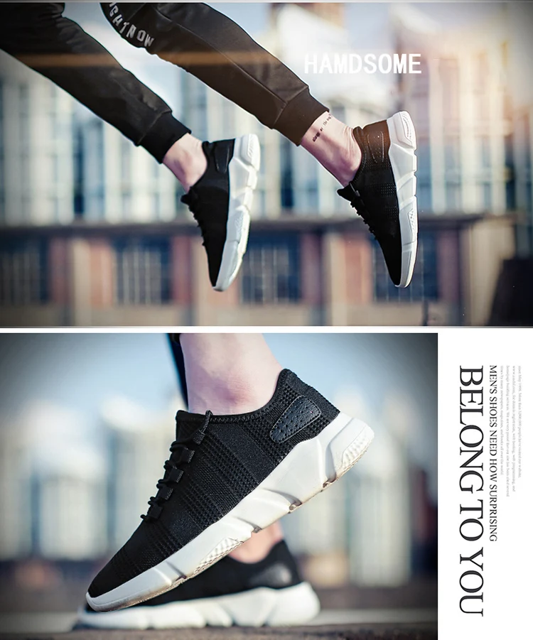 HEINRICH/легкая мужская повседневная обувь; модные кроссовки; дышащая обувь; мужские кроссовки на шнуровке; zapatillas hombre Deportiva