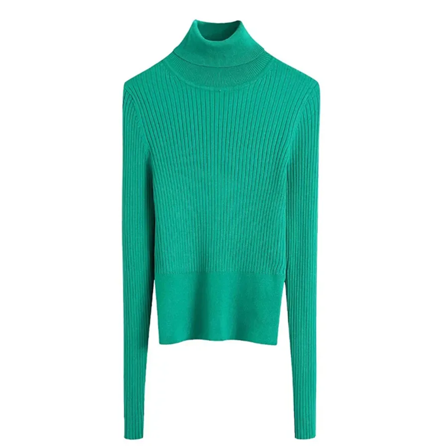 

Withered England Style Fashion Rib Short Tops Winter Sweaters Women Ins Fashion Blogger Turtleneck Sweaters Women Pullovers Tops