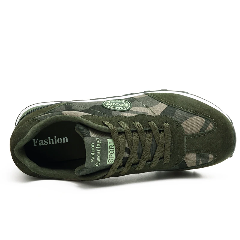 Кроссовки камуфляжные для мужчин и женщин прогулочная обувь Нескользящие