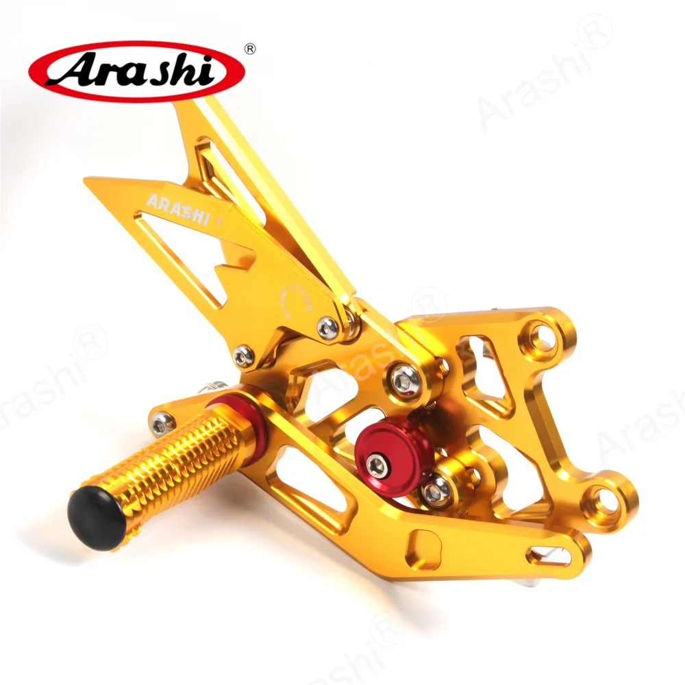 ARASHI для HONDA CBR600RR 2007-2008 Rider Rearsets CBR 600 CBR600 RR 2007 2008 07 08 Регулируемые подножки для ног