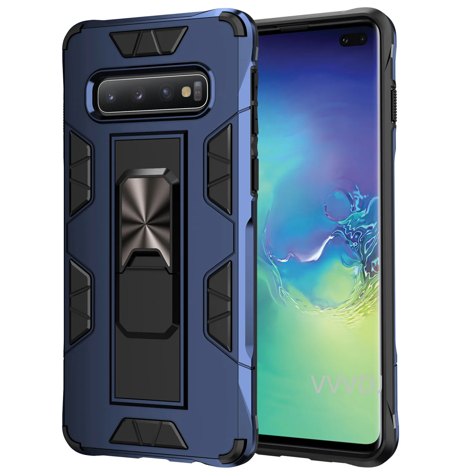 Роскошный бронированный чехол бампер для Samsung Galaxy A50 A70 A60 A30 M30 M20 M10 A8S A7 A8 A9 2018 Plus
