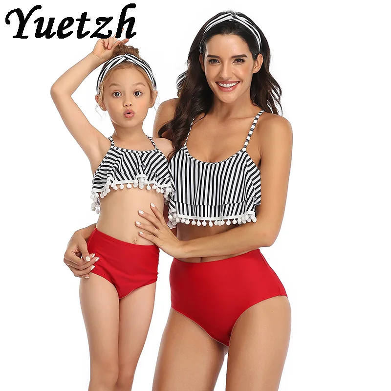 Новинка 2019 сексуальное женское бикини купальный костюм для девочек детский