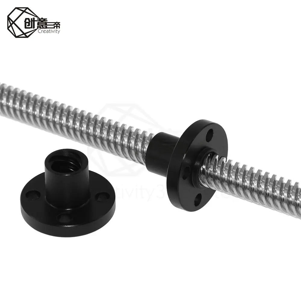 Т8 трапециевидная нейлоновая гайка 8 мм для шагового двигателя диаметр Шаг 2