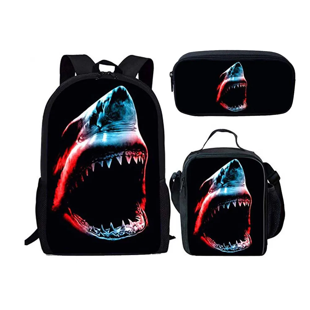 3 шт./компл. рюкзак с блестками в виде акулы, модная школьная сумка с блестками для девочек, милые дорожные рюкзаки с голограммой и лазерной п...
