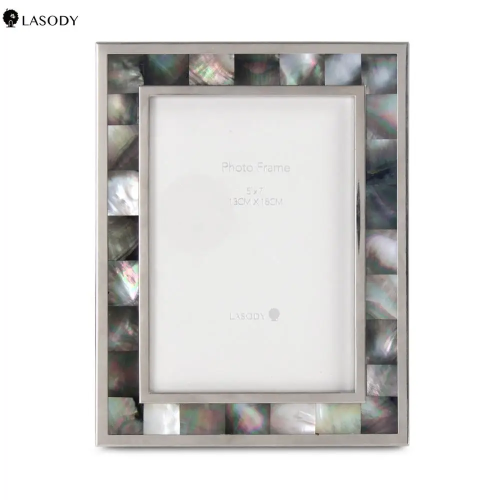 Классический корпус фоторамка Черная мама перала 5x7 дюймов Свадьба годовщина