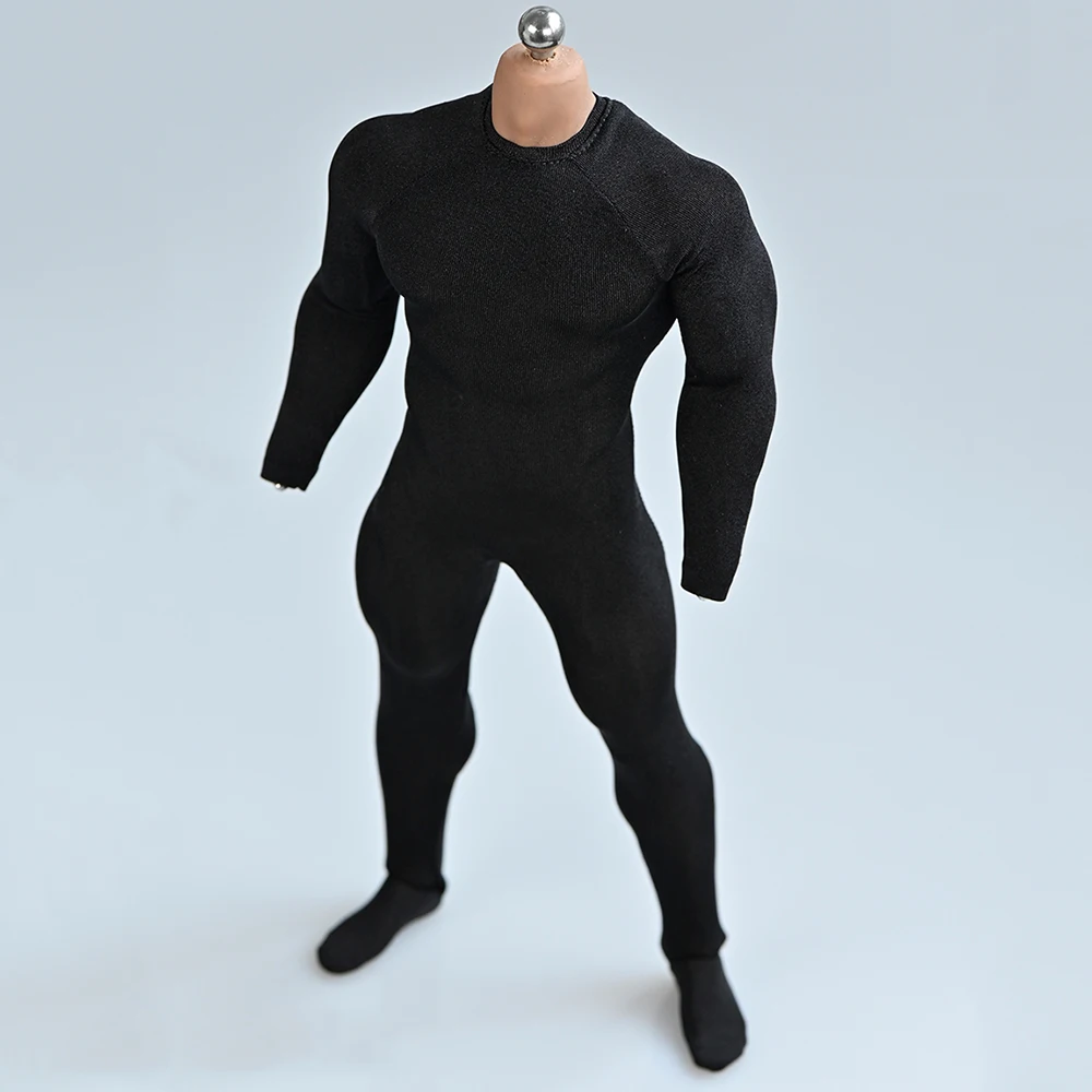 

1/6 Soldiers TBLeague strong body base coat stretch ice silk clothing model for 12’’ action figure M35 body toy