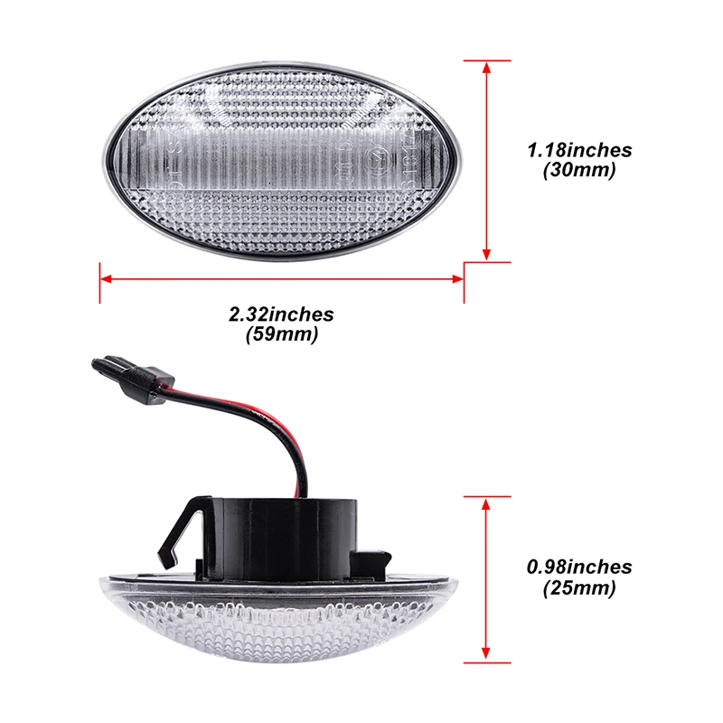 Для Mini Cooper R50 R53 02-06 R52 04-08 2 шт. прозрачные линзы Передняя желтая фотография |